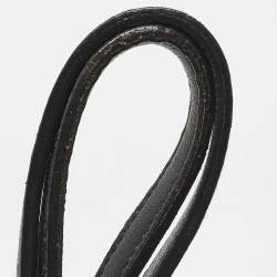 Pre Owned Chloé Black Leather Dylan Shopper Tote