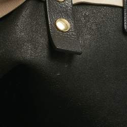 Pre Owned Chloé Black Leather Dylan Shopper Tote