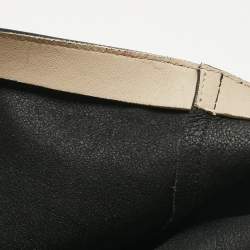 Pre Owned Chloé Black Leather Dylan Shopper Tote