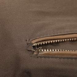 Pre Owned Chloe Beige Leather Large Marcie Shoulder Bag