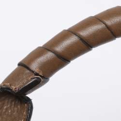 Pre Owned Chloe Beige Leather Large Marcie Shoulder Bag