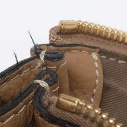 Pre Owned Chloe Beige Leather Large Marcie Shoulder Bag