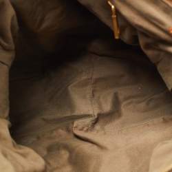 Pre Owned Chloe Brown Leather Medium Marcie Shoulder Bag