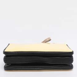 Pre Owned Chloe Tricolor Patent and Leather Lucy Shoulder Bag