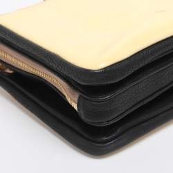 Pre Owned Chloe Tricolor Patent and Leather Lucy Shoulder Bag