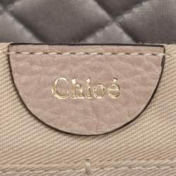 Pre Owned Chloe Tricolor Patent and Leather Lucy Shoulder Bag