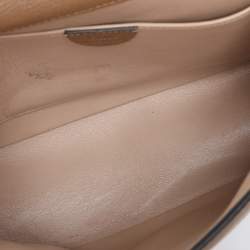 Pre Owned Chloe Brown Leather Small Elsie Shoulder Bag