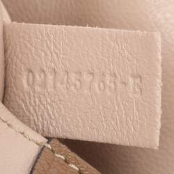 Pre Owned Chloe Brown Leather Small Elsie Shoulder Bag