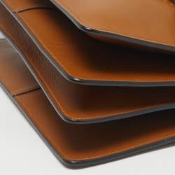 Pre Owned Chloe Tan/Mustard Leather and Suede Faye Medium Shoulder Bag