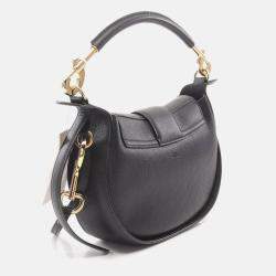 Pre Owned Chloe Ride Shoulder Bag Leather Black