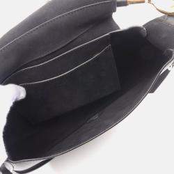 Pre Owned Chloe Ride Shoulder Bag Leather Black