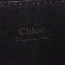 Pre Owned Chloe Ride Shoulder Bag Leather Black