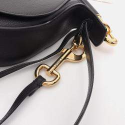 Pre Owned Chloe Ride Shoulder Bag Leather Black