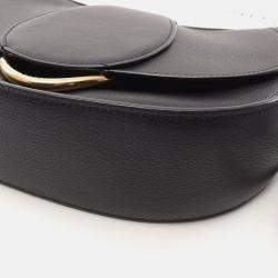 Pre Owned Chloe Ride Shoulder Bag Leather Black