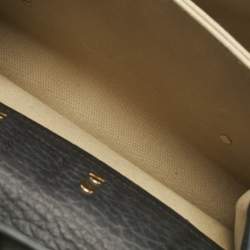 Pre Owned Chloe Black Pebbled Leather Small Bronte Shoulder Bag