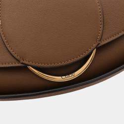 Pre Owned Chloe Ride Brown Leather Shoulder Bag