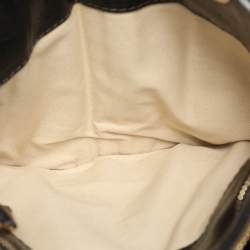 Pre Owned Chloe Black Leather Heloise Satchel