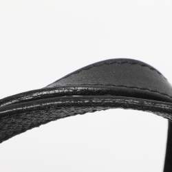 Pre Owned Chloe Black Leather Medium Paraty Shoulder Bag