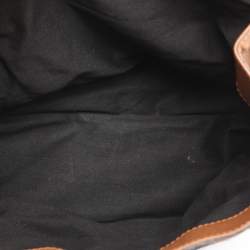 Pre Owned Chloe Brown Calfhair and Leather Darla Satchel 