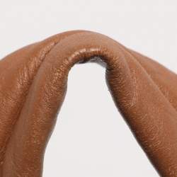 Pre Owned Chloe Brown Calfhair and Leather Darla Satchel 