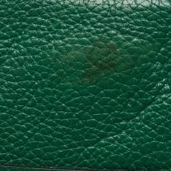 مملوكة مسبقًا حقيبة كتف كلوي "باراتي" بشريط عسكري متوسطة جلد أخضر زمردي