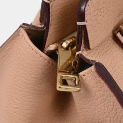 Pre Owned Chloe Beige Leather Everston 2way Shoulder Handbag