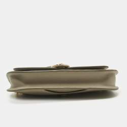 Pre Owned Chloe Beige Leather Tess Crossbody Bag