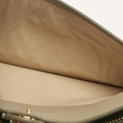 Pre Owned Chloe Beige Leather Tess Crossbody Bag