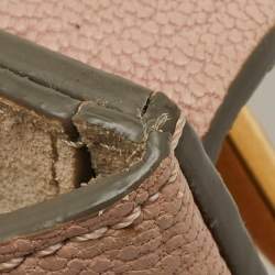 Pre Owned Chloe Beige Leather Small Drew Chain Shoulder Bag