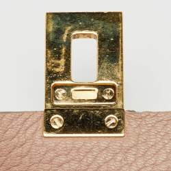 Pre Owned Chloe Beige Leather Small Drew Chain Shoulder Bag