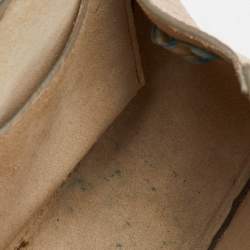 Pre Owned Chloe Beige Leather Small Drew Chain Shoulder Bag