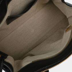 Pre Owned Chloe Black Edith 2way Handbag