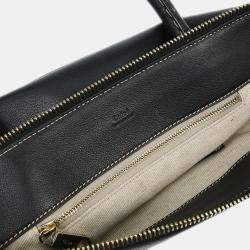 Pre Owned Chloe Black Edith 2way Handbag