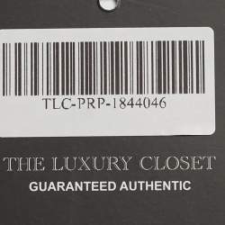 Pre Owned Chloé Black Leather Small Nile Bracelet Crossbody Bag