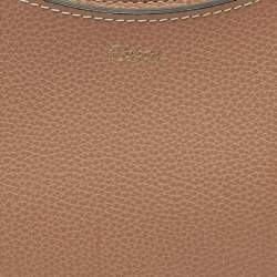 مملوكة مسبقًا Chloe Darryl Small Peach Leather Hobo