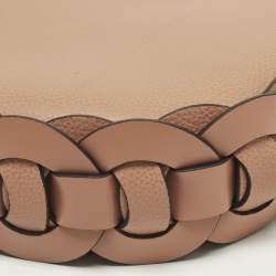 مملوكة مسبقًا Chloe Darryl Small Peach Leather Hobo