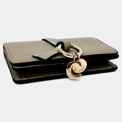 مملوكة مسبقًا Chloe Green Leather card wallet