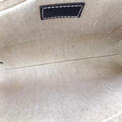 مملوكة مسبقًا Chloe Beige Fabric Woody Bag Small