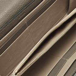مملوكة مسبقًا Chloe Faye Grey Leather Continental Wallet