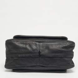 مملوكة مسبقًا Chloe Paraty Medium Black Leather Shoulder Bag