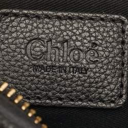 مملوكة مسبقًا Chloe Paraty Medium Black Leather Shoulder Bag