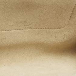 Pre Owned حقيبة كتف كلوي في في لونين بيج جلد صغيرة