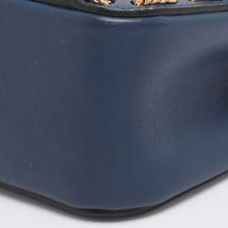 Pre Owned حقيبة كتف كلوي إلسي صغيرة جلد بنفسجية فاتحة