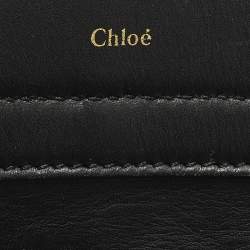 Pre Owned Chloé Cate Black Leather Tote