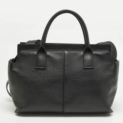 Pre Owned Chloé Cate Black Leather Tote