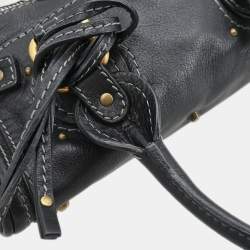 مملوكة مسبقًا Chloe Black Paddington Mini Handbag