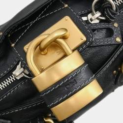مملوكة مسبقًا Chloe Black Paddington Mini Handbag