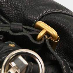 Pre Owned حقيبة يد كلوي بادينغتون سوداء