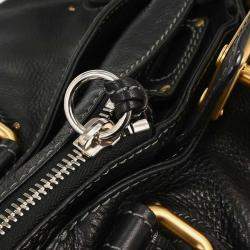 Pre Owned حقيبة يد كلوي بادينغتون سوداء