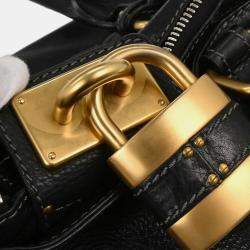 Pre Owned حقيبة يد كلوي بادينغتون سوداء